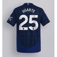 Maglia Calcio Manchester United Manuel Ugarte #25 Seconda Divisa 2024-25 Manica Corta